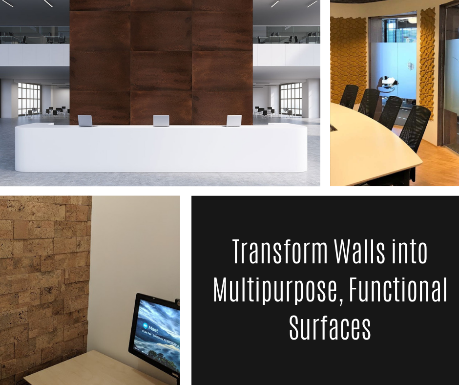 Transform Walls into Multipurpose, Functional Surfaces